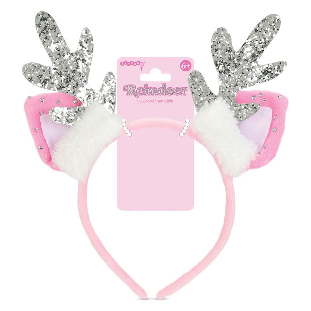 SPARKLE REINDEER HEADBAND