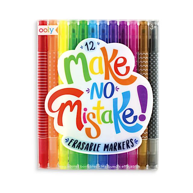 Make No Mistake! Erasable Markers - Set of 12