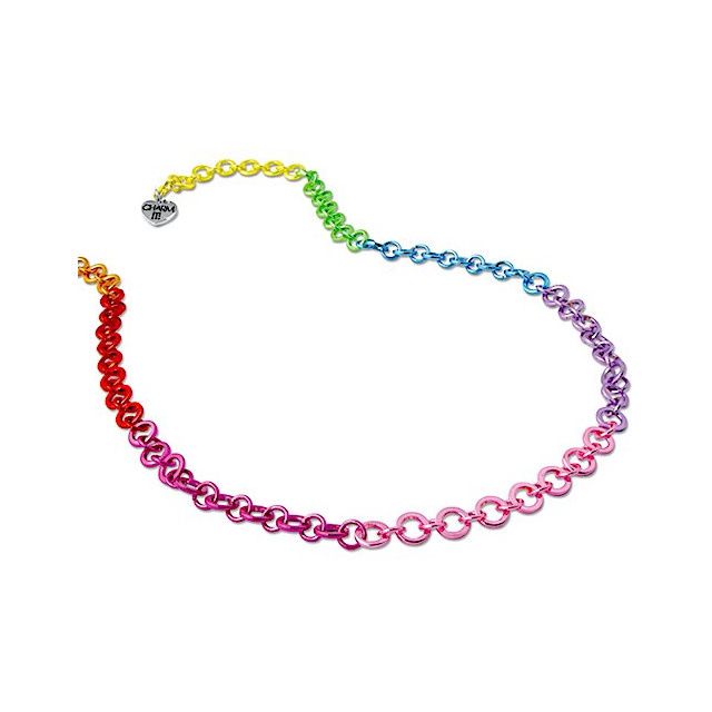 Charm It! Rainbow Chain Necklace