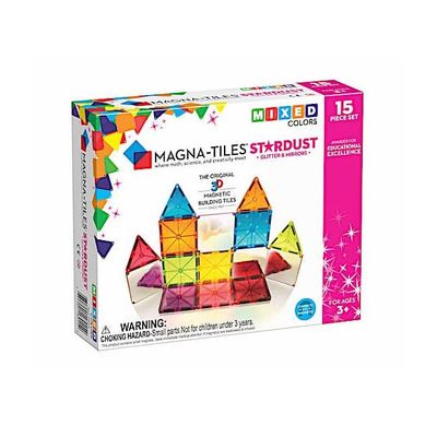 Magna-Tiles Stardust 15 Piece Set