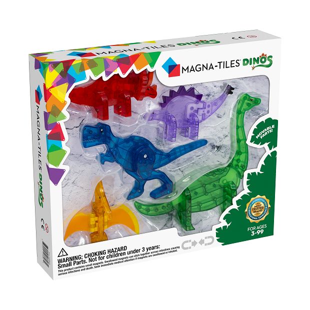 Dino 5 pc set Magna-Tiles
