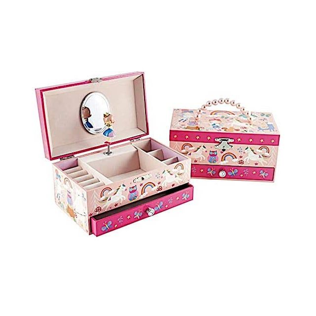Rainbow Woodland Jewelry Box