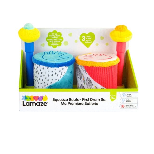 Lamaze Squeeze Beats First Drum Set