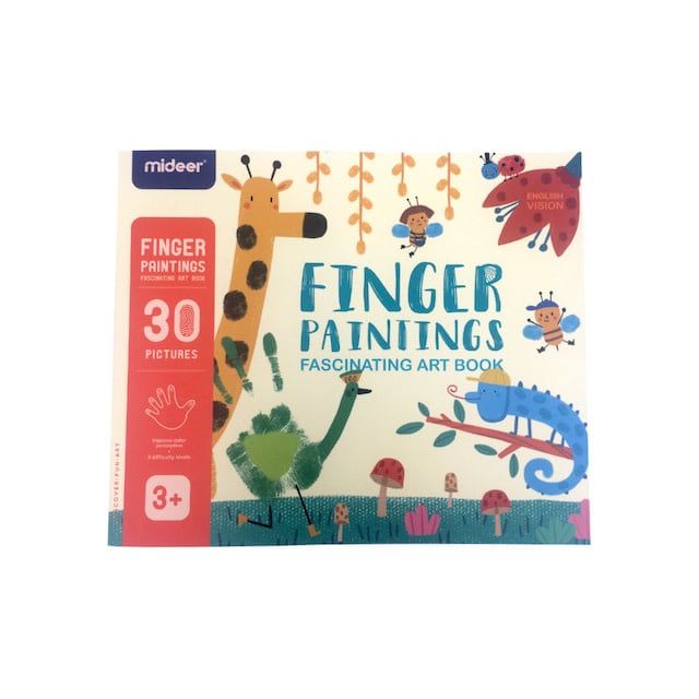 Finger Paint Art Book Age 3+