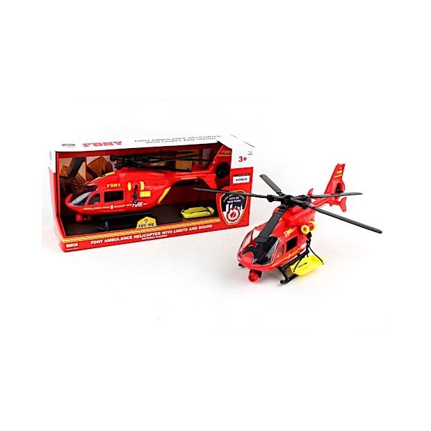 FDNY Ambulance Helicopter with Lights and Sound