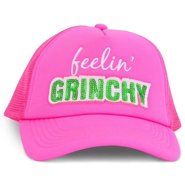 FEELIN GRINCHY TRUCKER HAT