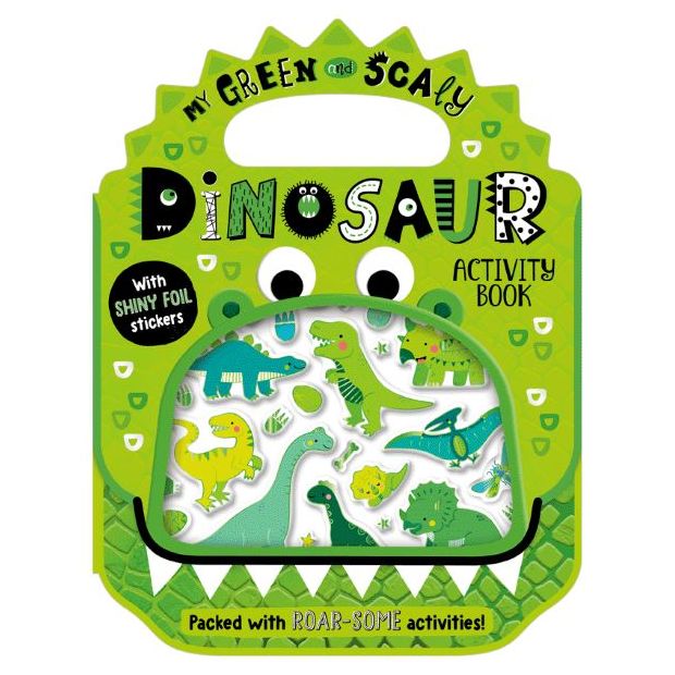 SHINY STICKERS MY GREEN AND SCALY DINOSAUR ACTIVITY