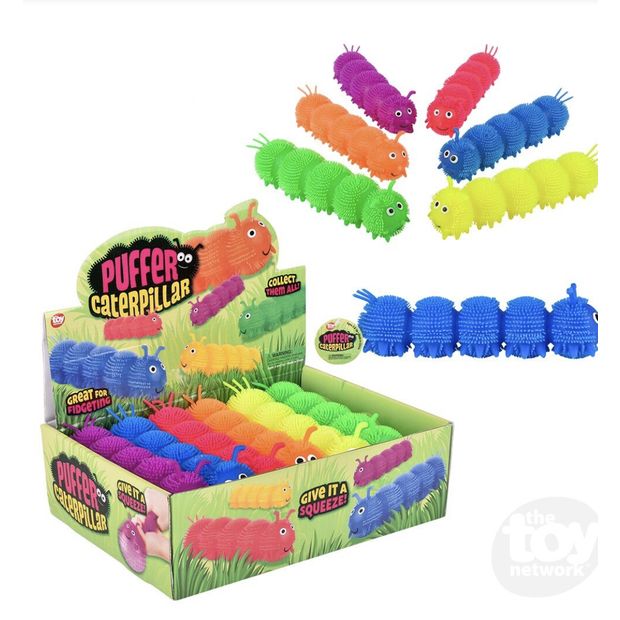 7.5&quot; PUFFER CATERPILLAR