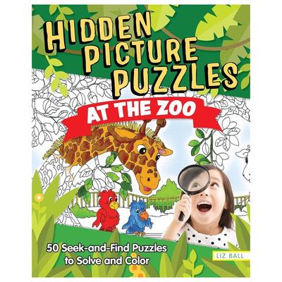 Hidden Pictures Puzzles At the Zoo