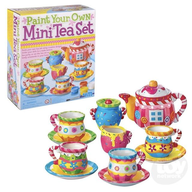 Paint Your Own Mini Tea Set