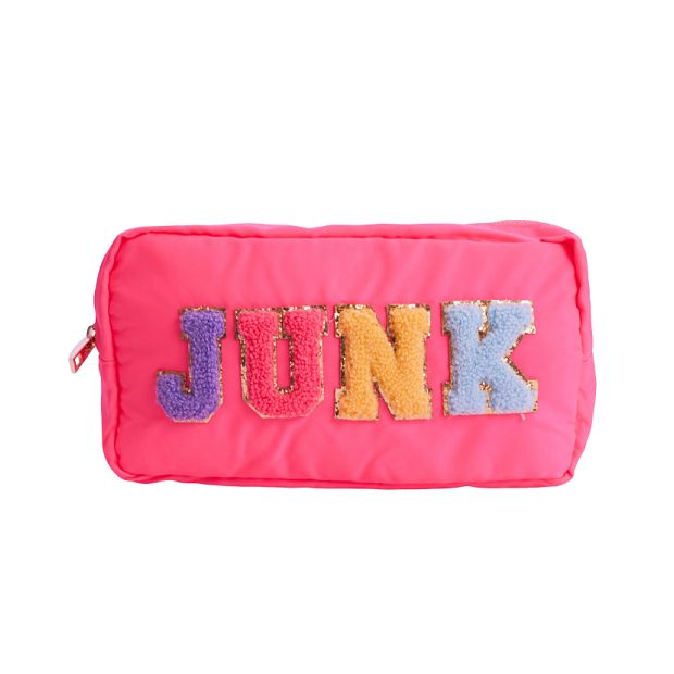 Varsity Accessory Bag &quot;JUNK&quot;