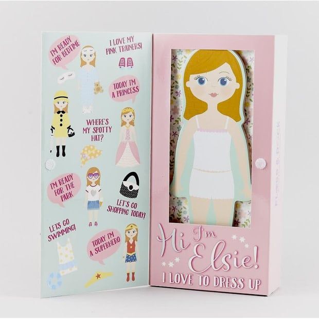 Elsie Magnetic Dress up Doll