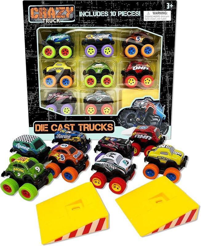 Die Cast Pull-Back Trucks
