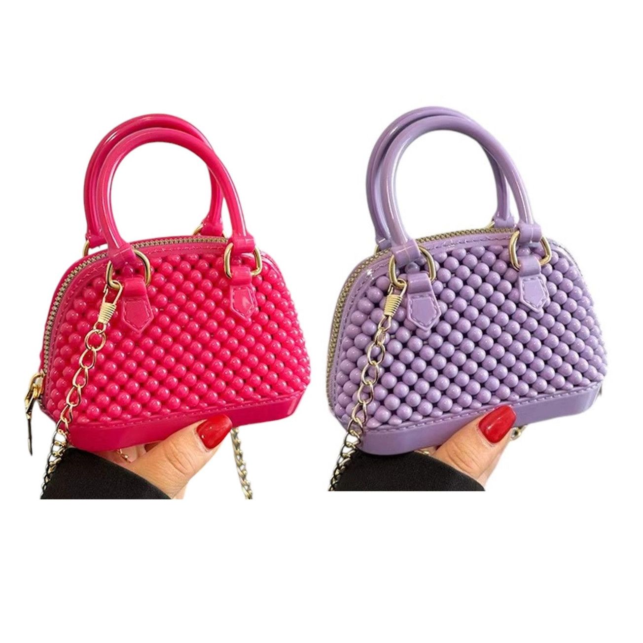 Bubble Bowler Mini Purse
