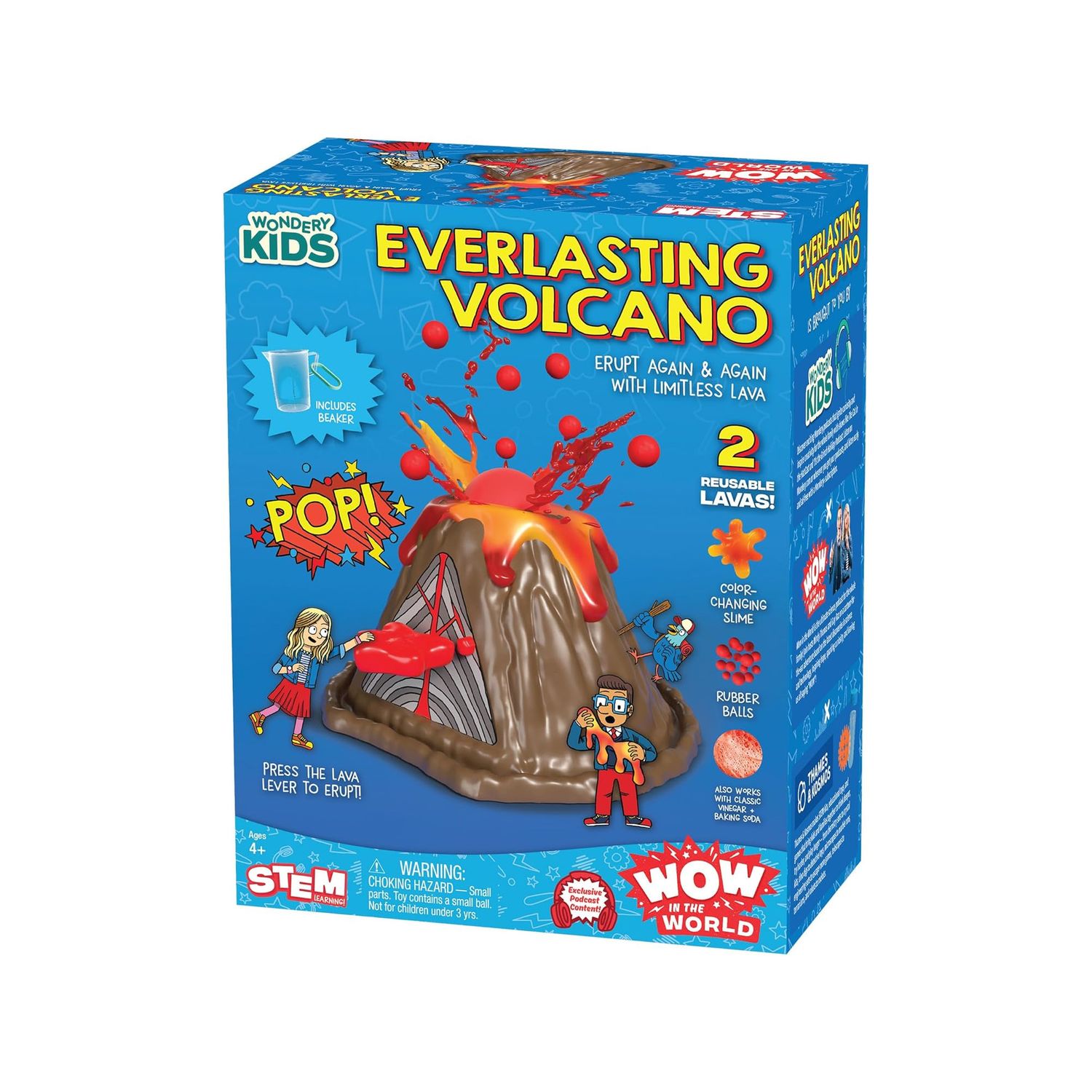 Wow in the World: Everlasting  Volcano