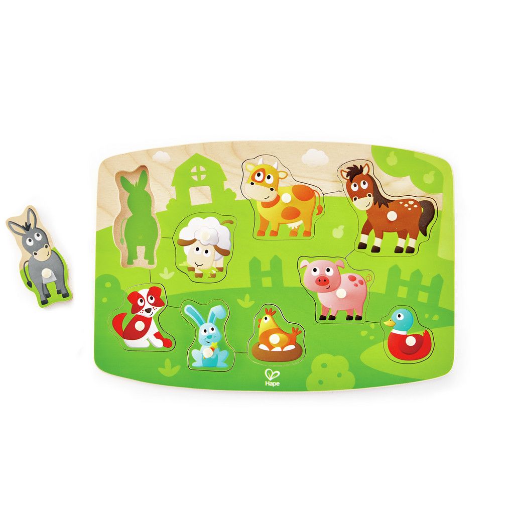 Farmyard Peg Puzzle