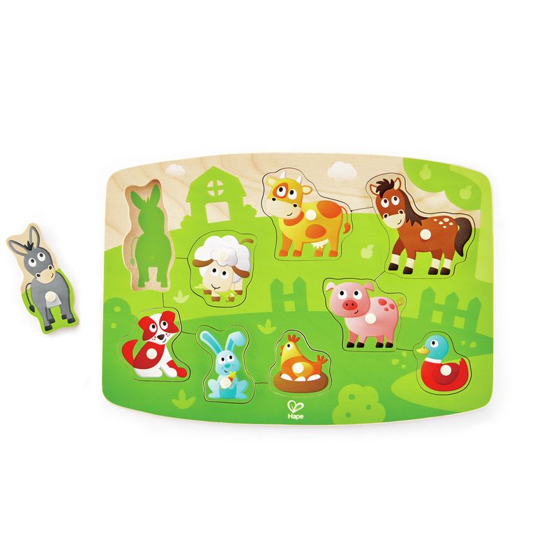 Farmyard Peg Puzzle