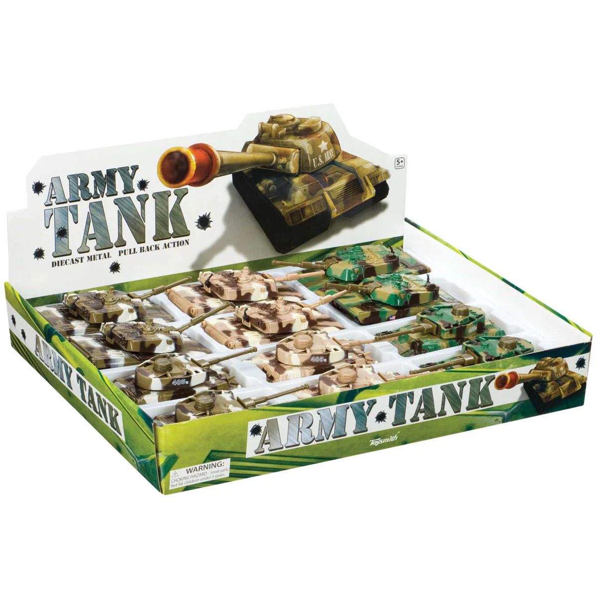 Rollin&#39; Pullback Army Tank