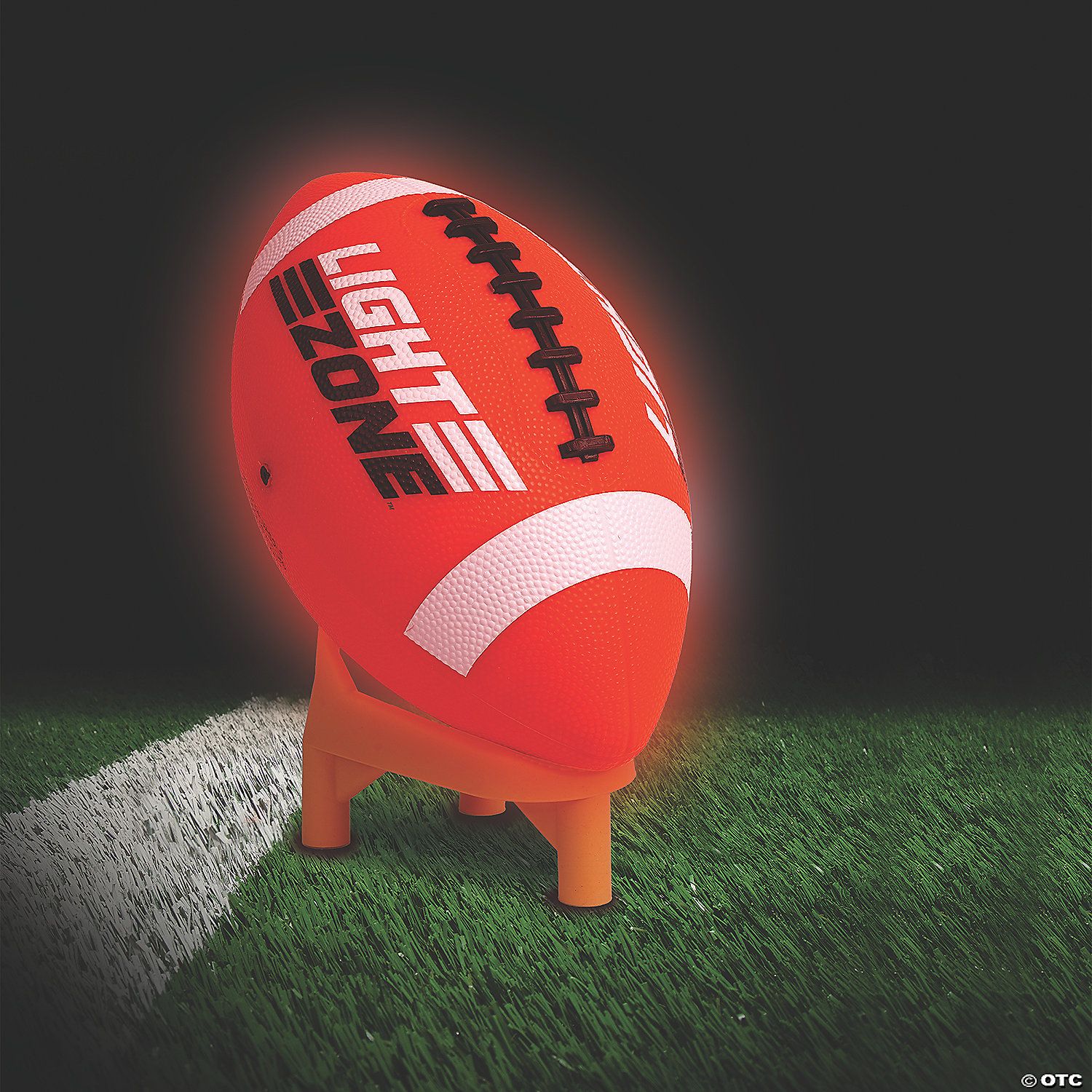 Glow Football Field Set  with Bonus Kick Off Tee
