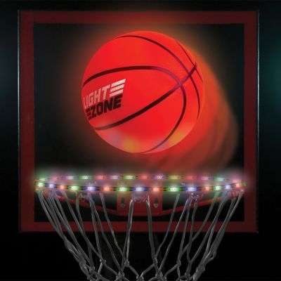 Glow Basketball Court Set with Bonus Hoop Lights