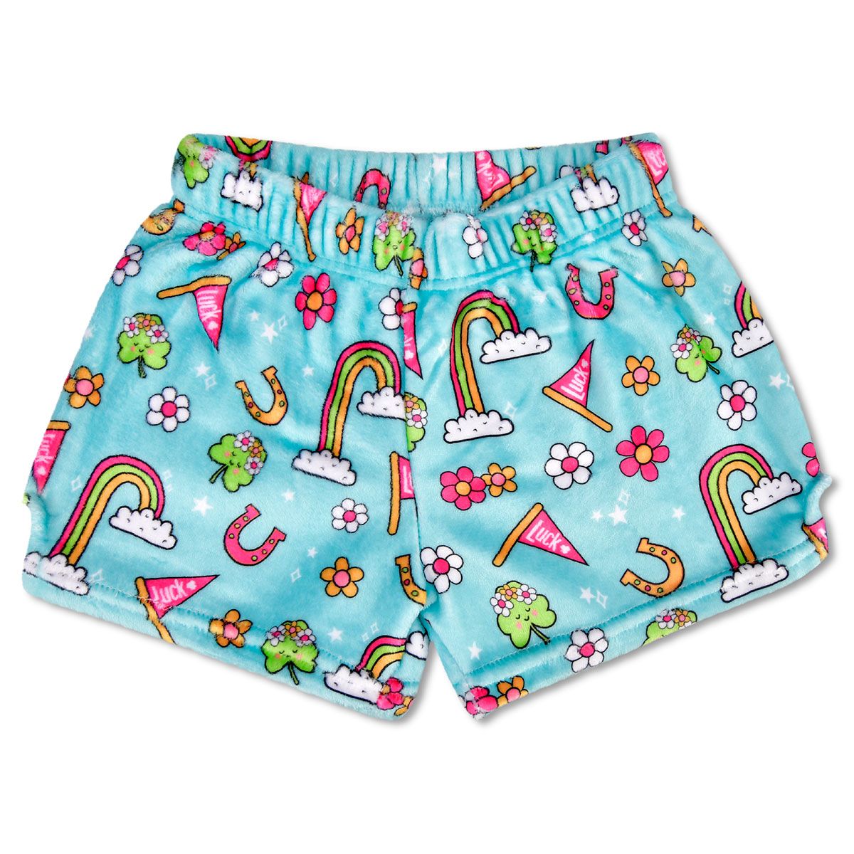 Lucky Day Plush Shorts, Size: XS (4-6)