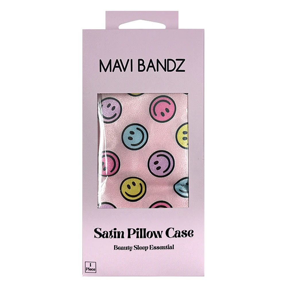 Satin Pillow Case, Name: Smiley