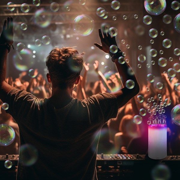 LED Bubble Jet Machine