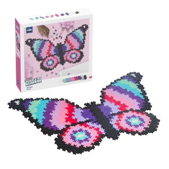 Puzzle By Number- 800 pc, Type: Butterfly