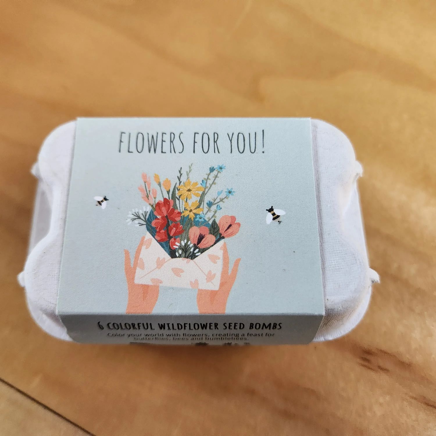 Egg Carton, Name: Flowers for You