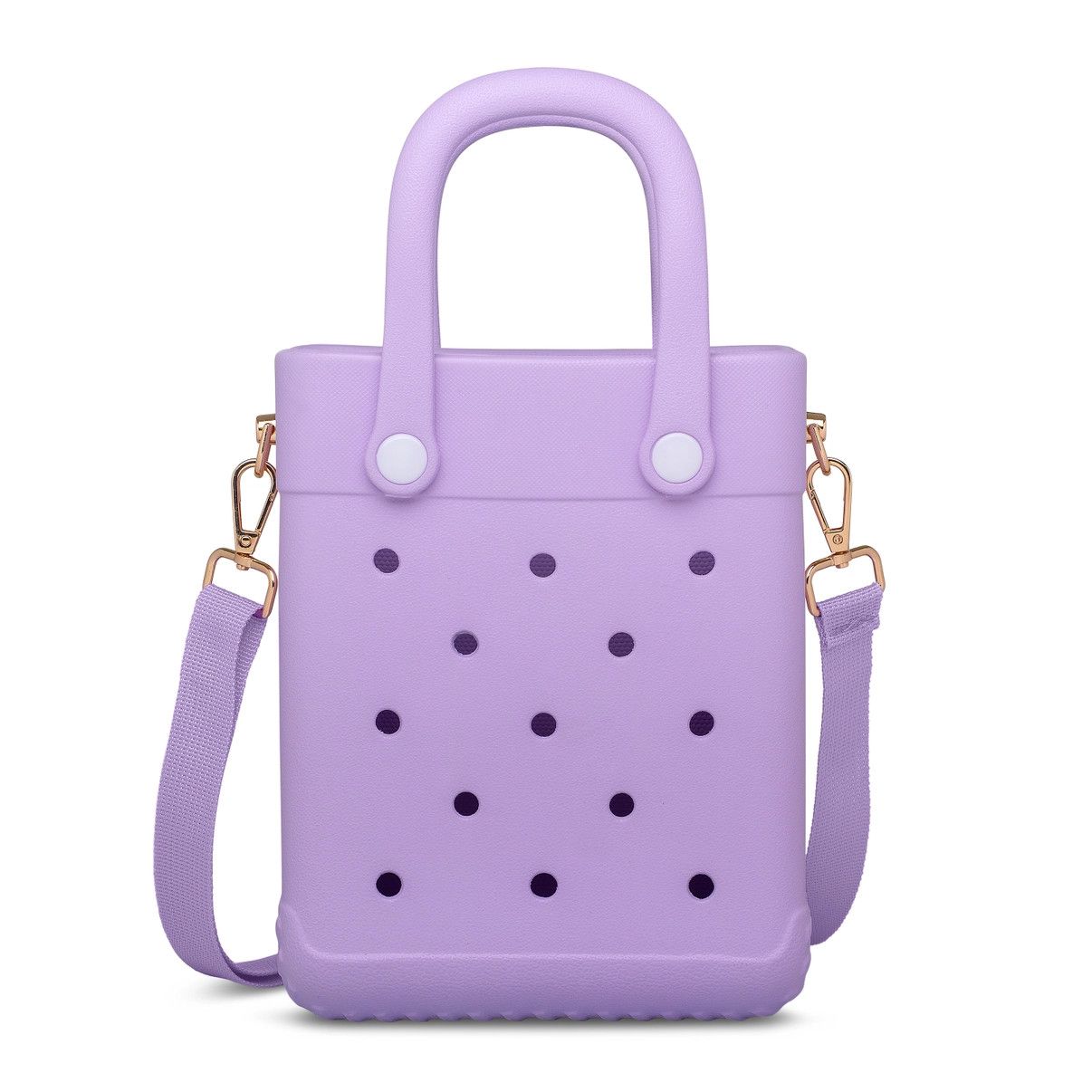 Charm Purple Tote Bag