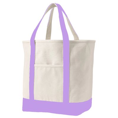 Purple Karma Canvas Tote Bag