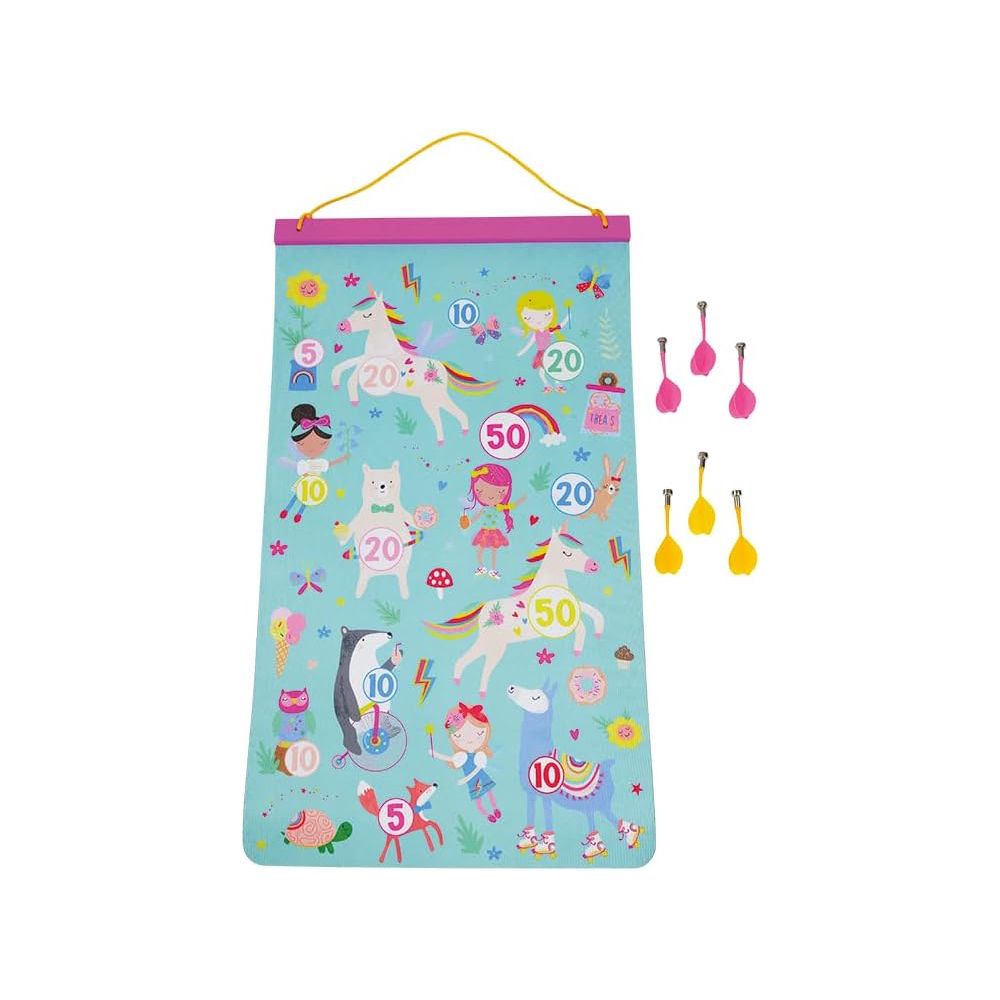 Rainbow Fairy Magnetic Darts  Board