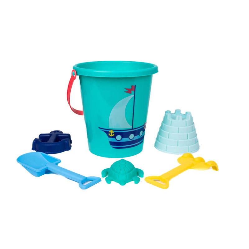 Ship Sand Bucket Set 6pc Set
