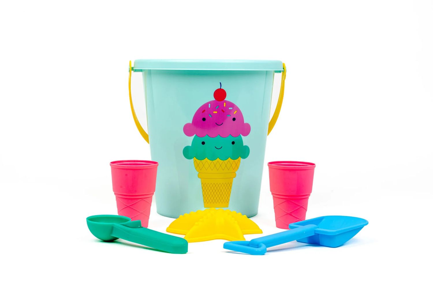 Ice Cream Sand Bucket Set 6pc Set