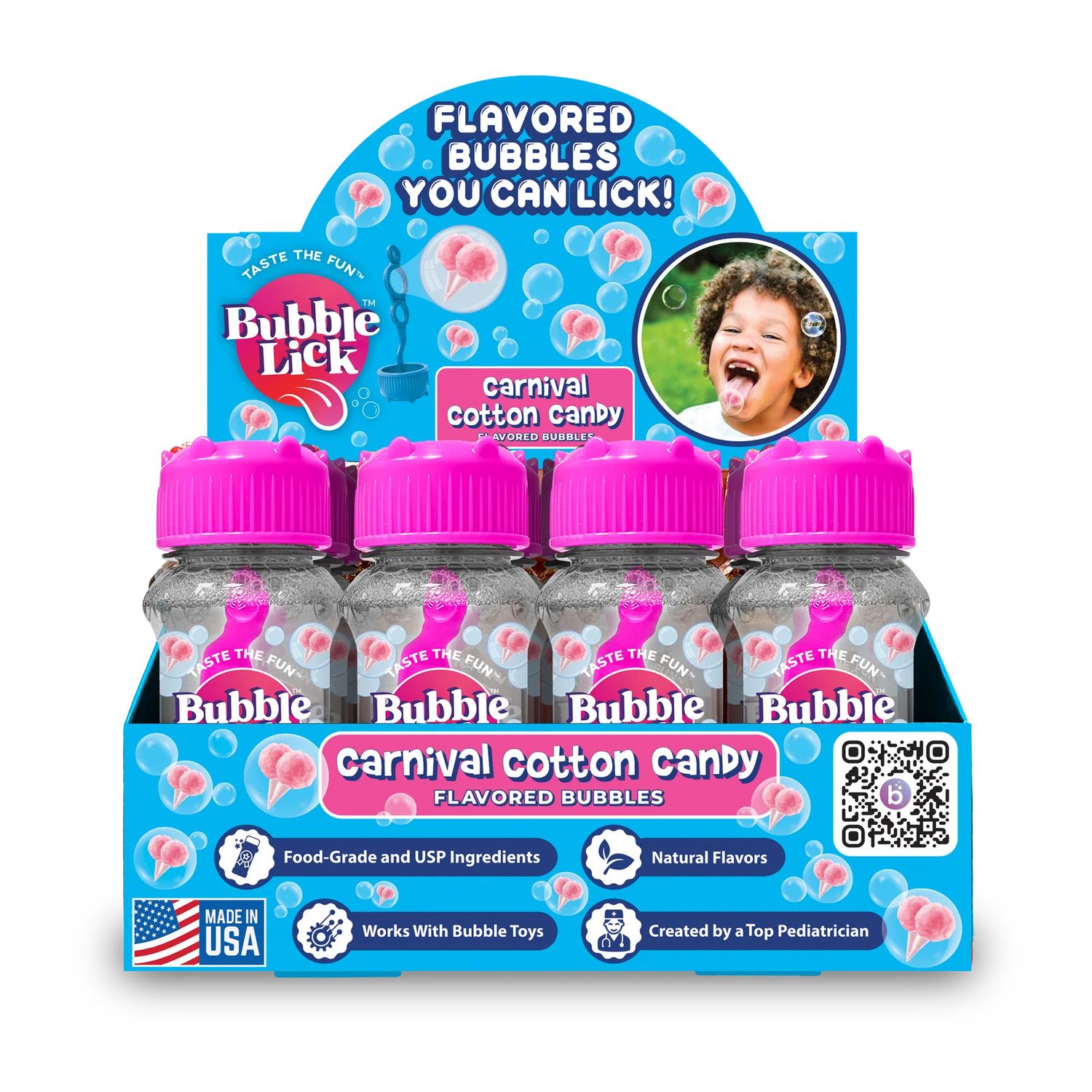 Bubblelick Cotton Candy Bubbles