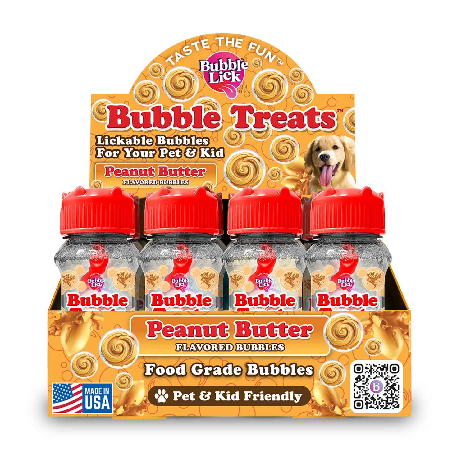 Bubblelick Pets Peanut Butter Swirl