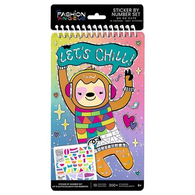 Sticker By Number - Oh So Cute
