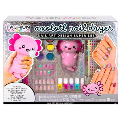 AXOLOTL NAIL ART DESIGN  SUPER SET