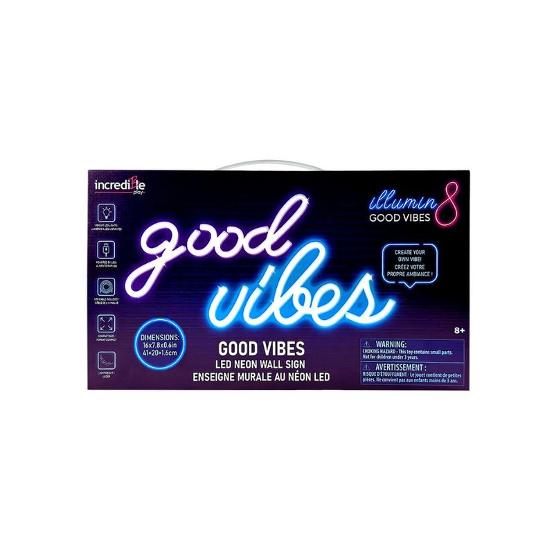 ILLUMIN8 Good Vibes Neon  LED Sign