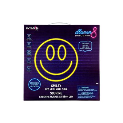 ILLUMIN8 Smiley Neon LED  Sign