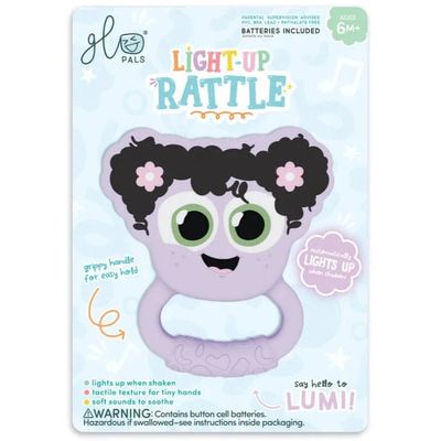 Glo Pals Light Up Rattle - Lumi (Purple)