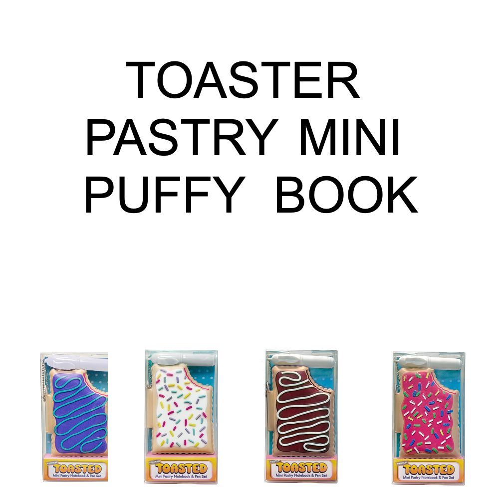 Toaster Pastry Mini Puffy Books