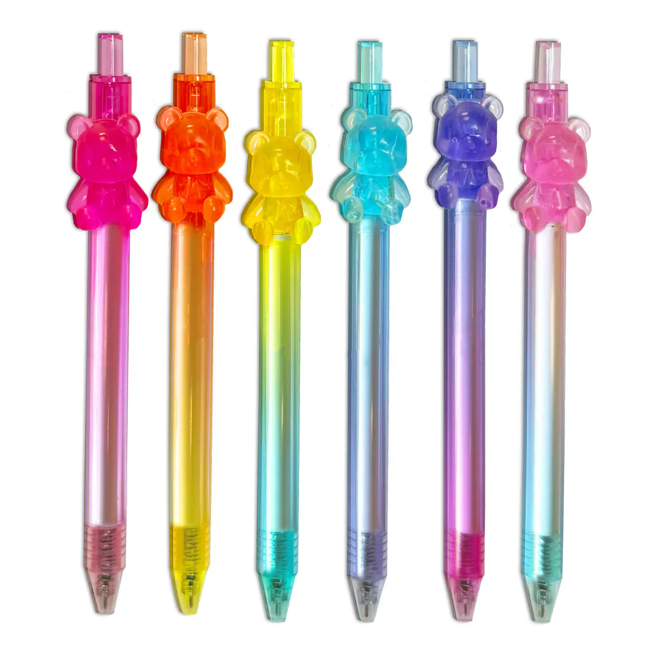 GUMMY BEAR COLOR GEL PEN  SET