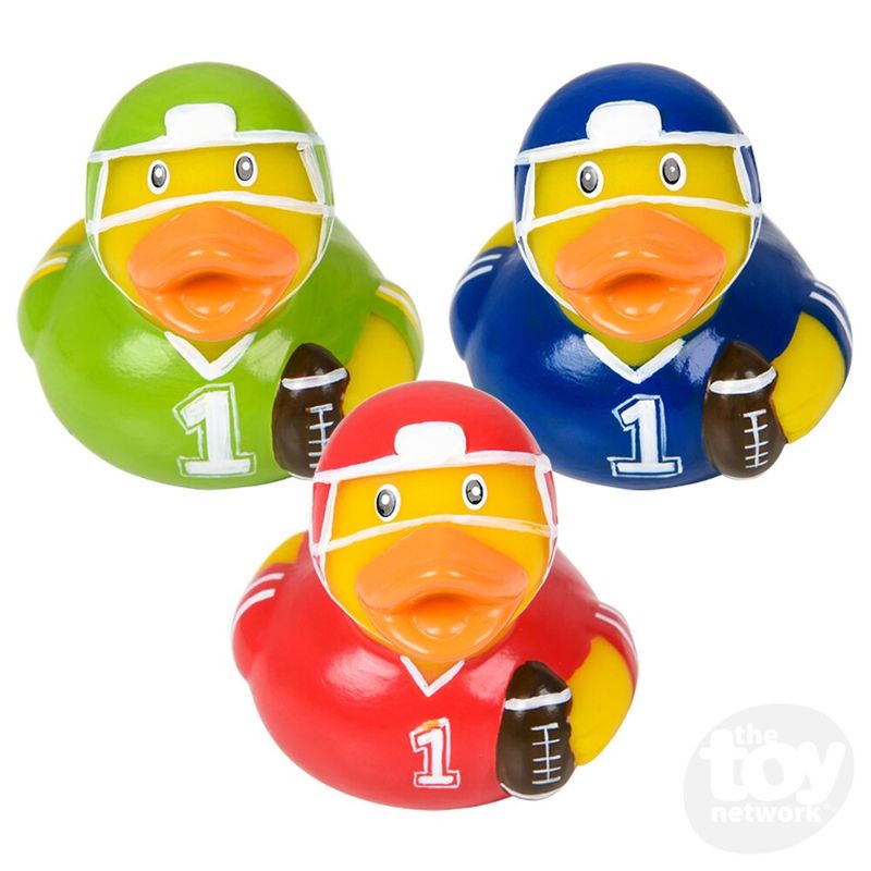 fOOTBALL rUBBER duCKIES