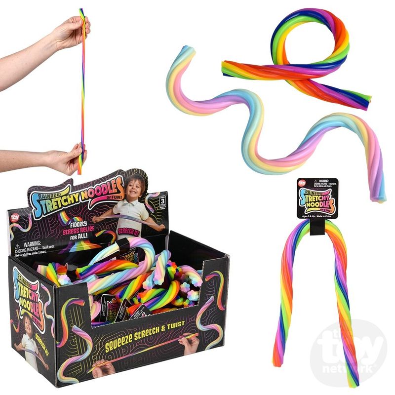 Rainbow Stretchy Noodle