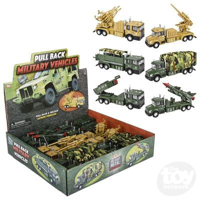 Pull Back Military Vehicle