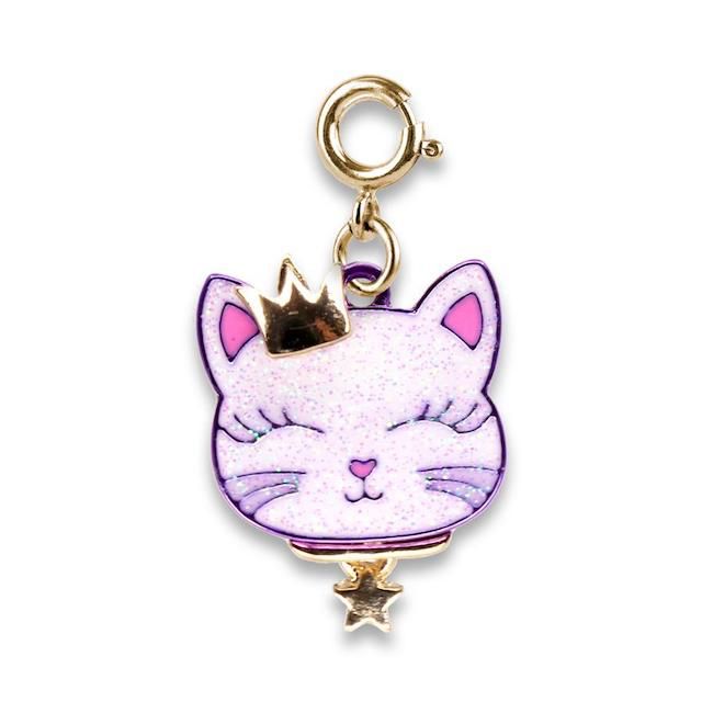 Charm It! 2.8 Gold Princess Kitty