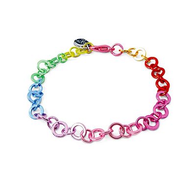 Charm It! Chain Bracelet Rainbow