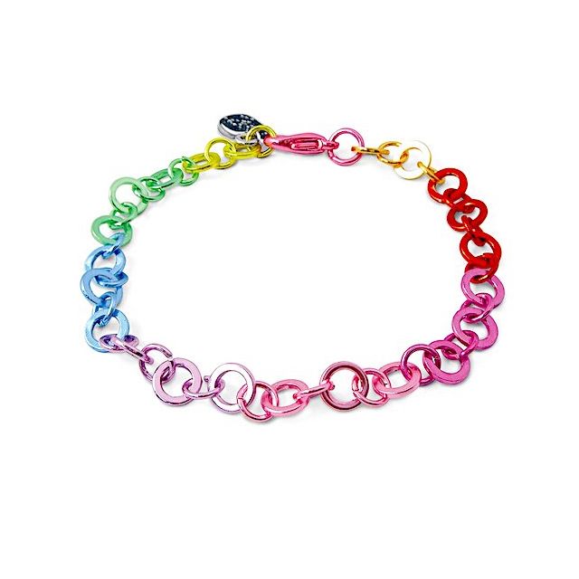 Charm It! Chain Bracelet Rainbow
