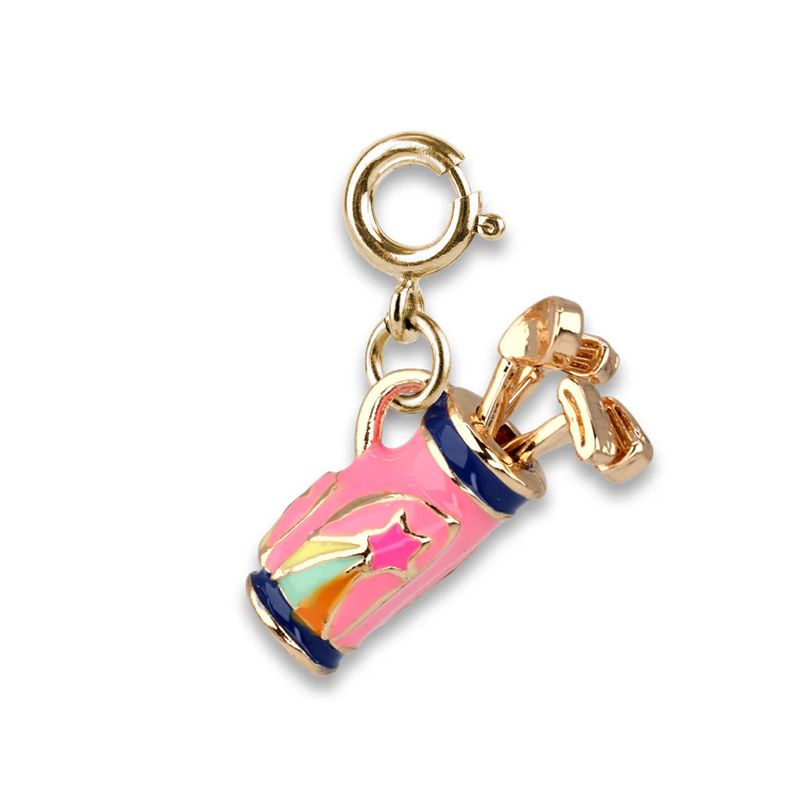 Charm It! GOLD RG GOLF CLUBS CHARM